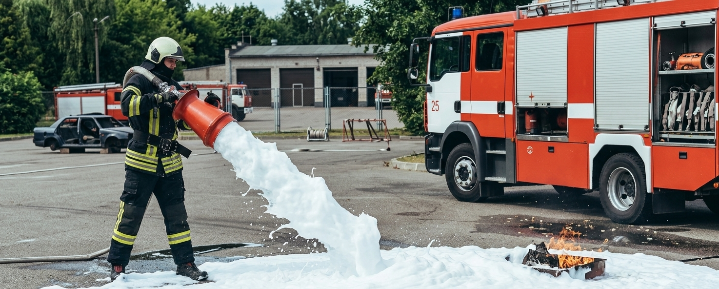 PFOS-FREE AFFF & FIREFIGHTING FOAM SUPPLY hero
